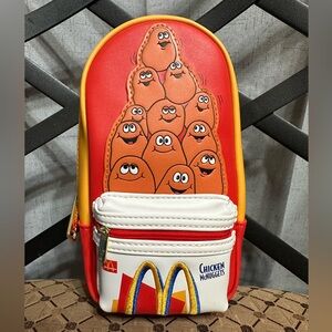 Loungefly Red and White Chicken Nuggets Bag